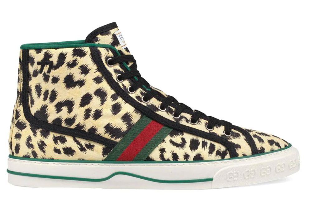 gucci leopard high top 77 common ace